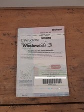 Microsoft Windows 98 (2nd Edition) Lizenz und Handbuch, guter Zustand!