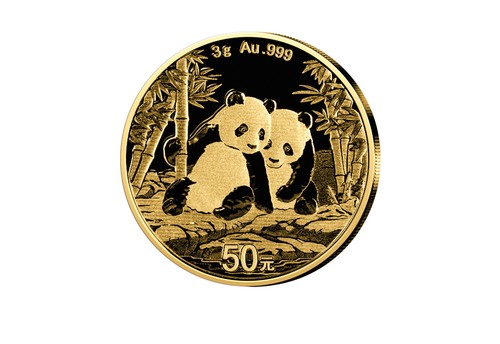 Panda gramm gold 2026 - 3, china