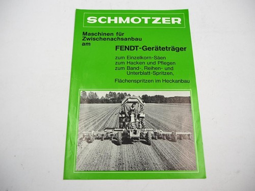 Original prospekt schmotzer - prospekt,