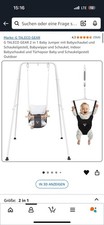G TALECO GEAR 2 in 1 Baby Jumper mit Babyschaukel und Schaukelgestell, Babywippe