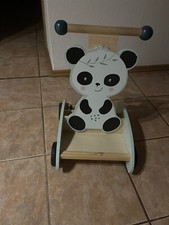 Puppenwagen aus Holz , Lauflernwagen, von Eichhorn