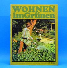 DDR Wohnen im Grünen 1 1980 Verlag für die Frau Müritz-Seen-Park Gewächshaus A