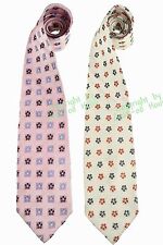 KRAWATTE/N-SET 100% SEIDE 2x Old River - frische Frühlings/farben TOP gepflegt