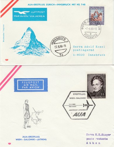 Aua erstflug 1966 - aua,