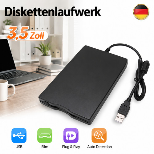 Externes diskettenlaufwerk usb - externes,