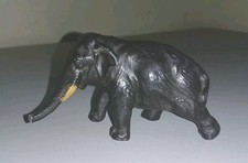 Vintage kleiner Elefant, Zinkguss, guter Zustand