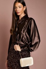 Coast Ivory Clutch Damen Braut