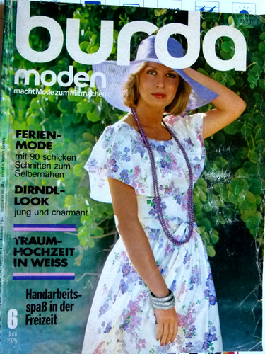 Altes burda modeheft ausgabe - modeheft,