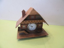 antike Holz Tischuhr kleine