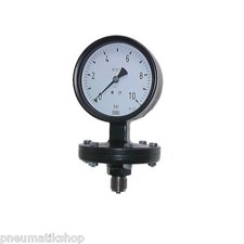 Plattenfedermanometer Ø 100