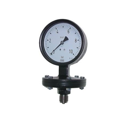 Plattenfedermanometer 100 - Ø,
