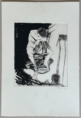 Norbert tadeusz sitzender akt - tadeusz,,