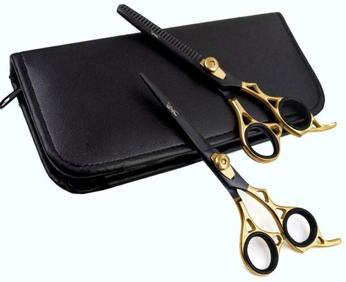 Profi friseurscheren gold - profi,