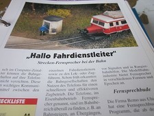 Modellbahn Schritt für Schritt 9 B Bahnfernsprecher Streckenfernsprecher