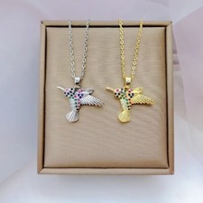 Halskette Vogel Kolibri