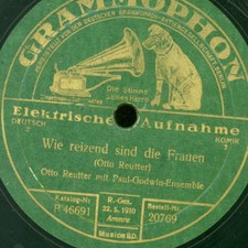 OTTO REUTTER  Wie reizend sind