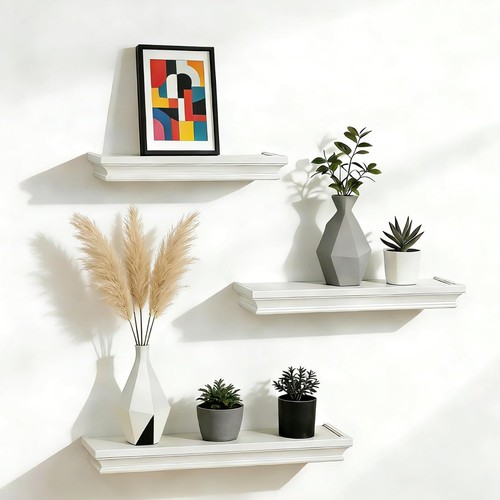 Wandregal schmal 3er set - wandregal,