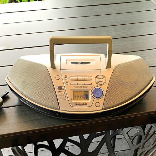 Panasonic es23 boombox - panasonic, rx-es23