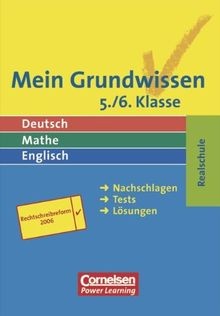 Mein grundwissen realschule - grundwissen,