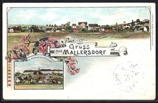 Lithographie Mallersdorf