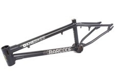 BMX Rahmen 20 Zoll matt schwarz Aluminium  KHE Barcode 7005 nur 1390g US BB