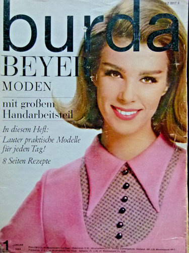 Altes modeheft burda ausgabe - altes, burda,