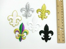 Fleur De Lys Patch Iron On