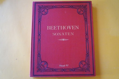 Notenbuch heft sonaten band - notenbuch/-heft:,