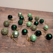 20 Weihnachtskugeln 3cm