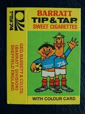 TIP & TAP BARRATT SÜSSE ZIGARETTENSCHACHTEL WM 74