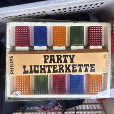 Lichterkette Party Vintage