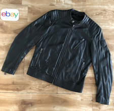 Belstaff  V RACER leather jacket, Lederjacke, black, size M