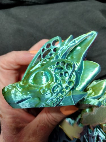 New printed chamaleon - printed,