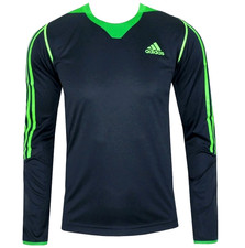 Adidas Athletics Herren Longsleeve Laufshirt langarm Shirt Sport navy dunkelblau