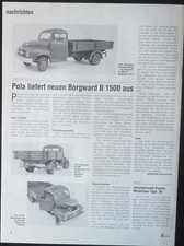 Borgward B 1500 Pritschen Lkw