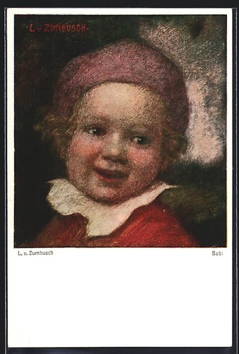 Künstler ludwig von - künstler-ak,