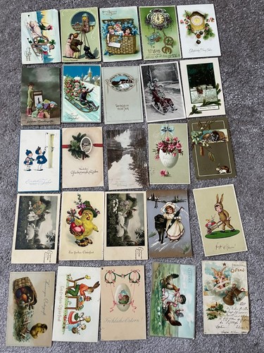 150 alte postkarten ostern - 150,