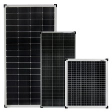 Solarmodul Solarpanel 50 100 180 200 240 Watt Mono 36V für 24V Solarsystem PV
