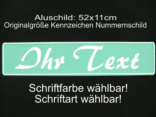 Kennzeichen nummernschild - kennzeichen,