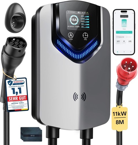 Wallbox 11kw app rfid - 11kw, &