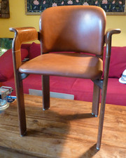 Bruno Rey Stuhl original Armlehnstuhl Dietiker Stühle aus Stein am Rhein 70er
