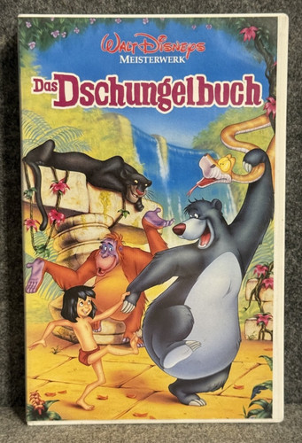 Vhs kassette walt disney - walt, das