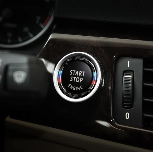 Start stop knopf carbon - stop,
