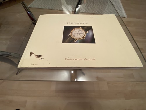 Chronoswiss uhren katalog - katalog, 1993