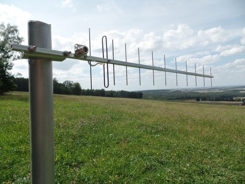Yagi antenne 23cm - 1296, mit
