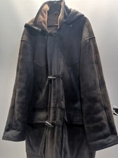 Lammfell Ledermantel von Giorgio, Herren, Größe 56, 80er Jahre, guter Zustand