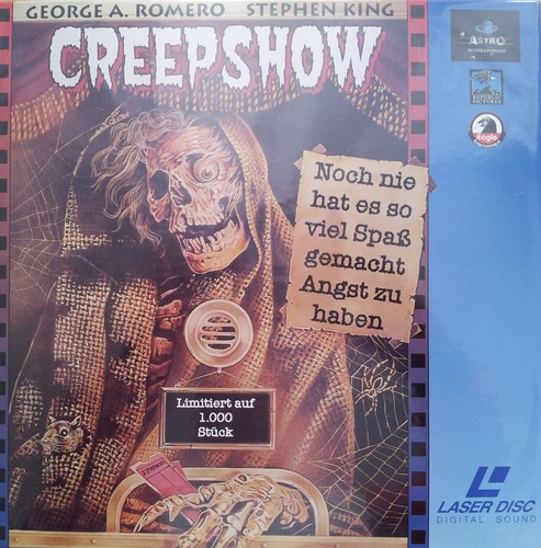Laserdisc creepshow pal - -,