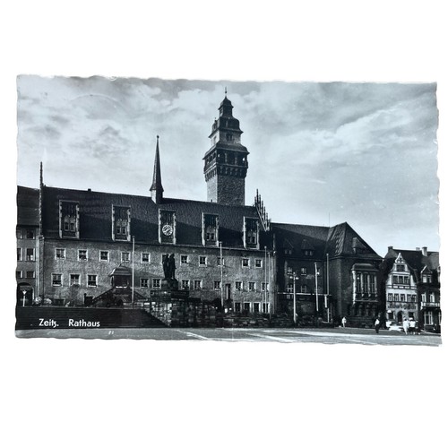 Ansichtskarte zeitz rathaus - ak,