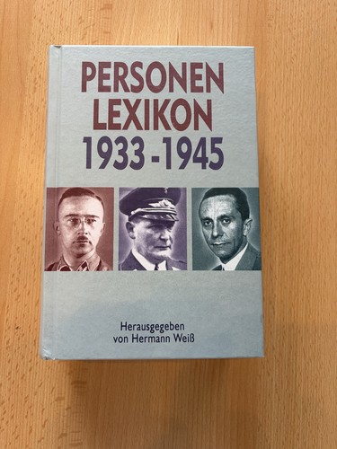 Personenlexikon 1933 1945 - personenlexikon, 1933-1945