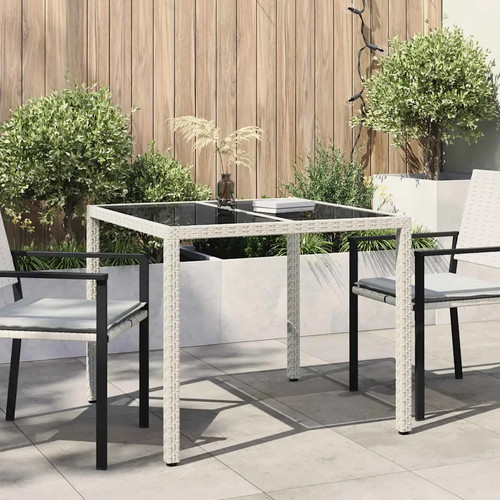 Quadratischer gartentisch aus - quadratischer,